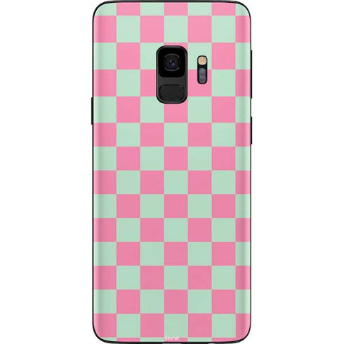Watermelon Checkered Galaxy S9 Skin